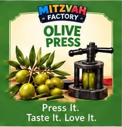 Olive Press: press it, taste it, love it